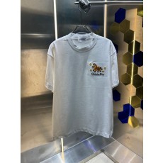 크리스찬 디올 클래식 레터 자수 반팔 티셔츠 001-254101