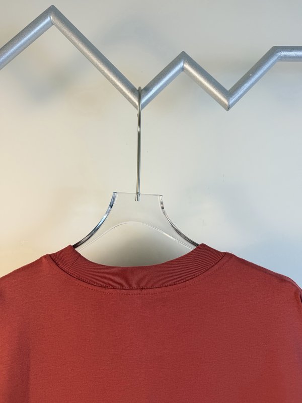 디올 더블 야ーン 코튼 반팔 티셔츠 001-254109