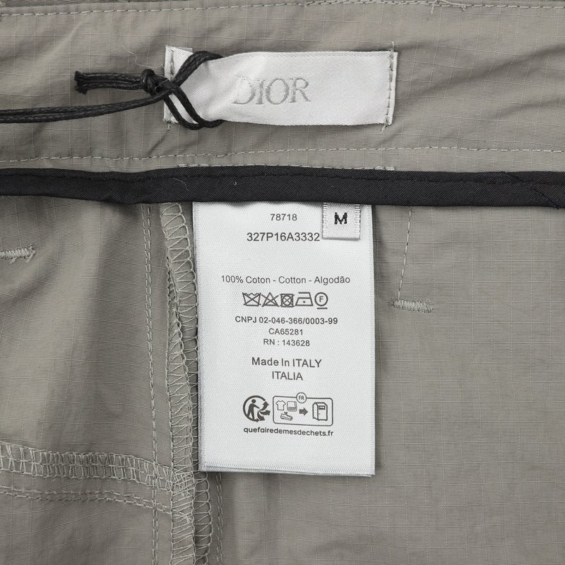 디올 남성 지퍼 카고 팬츠 001-254112