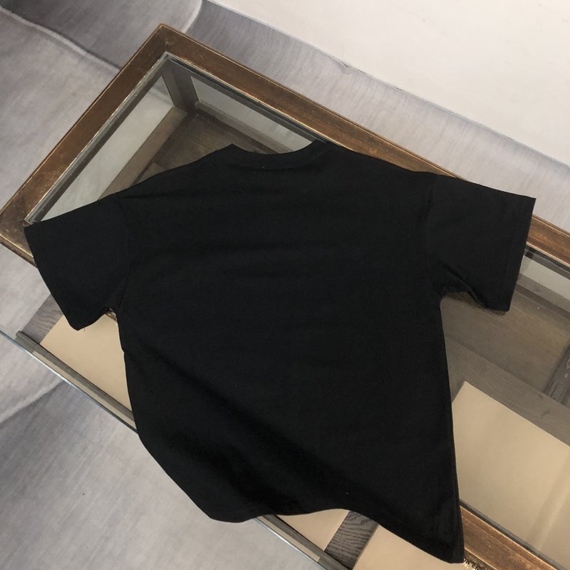 디올 라운드넥 반팔 티셔츠 001-254175
