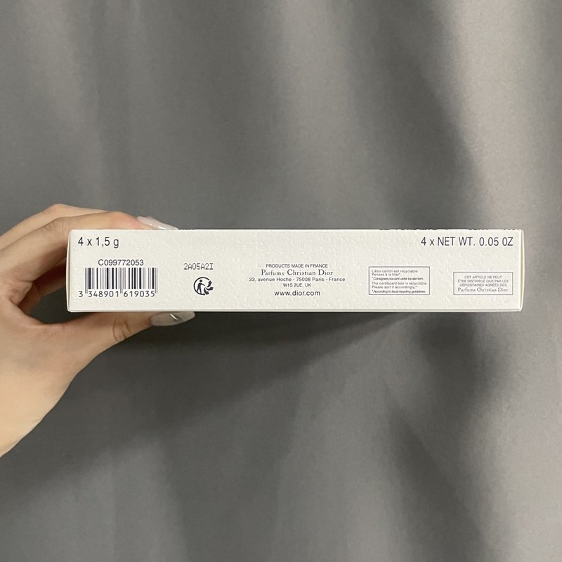디올 천조무늬 립스틱 샘플 4 종 세트 001-254313