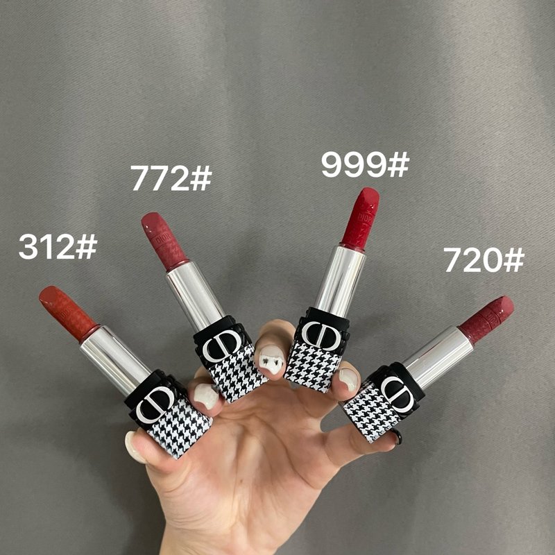 디올 천조무늬 립스틱 샘플 4 종 세트 001-254313