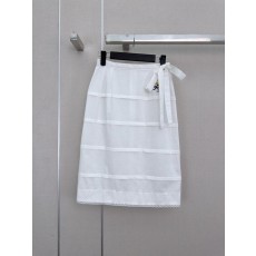 프라다 자수 플라워 스커트 001-255566
