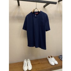구찌 면 소재 로고 자수 반팔 티셔츠 001-255672
