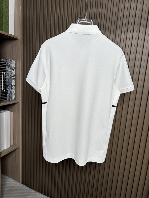 구찌 레드 블루 컬러 블록 폴로 셔츠 001-255682