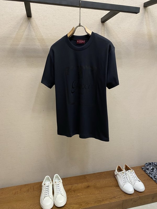 구찌 포레스트 프린트 라운드넥 반팔 티셔츠 001-255692