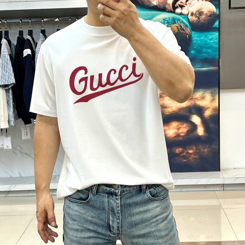 구찌 여름 신상 라운드넥 반팔 티셔츠 001-255710