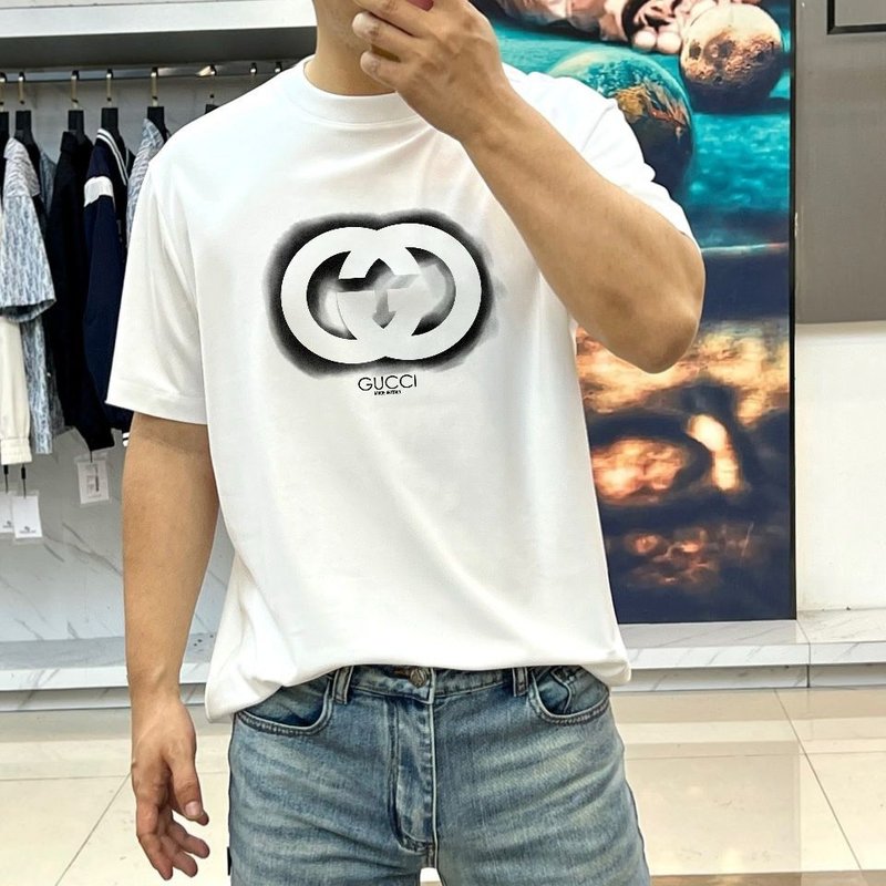 구찌 여름 신상 라운드넥 반팔 티셔츠 001-255754