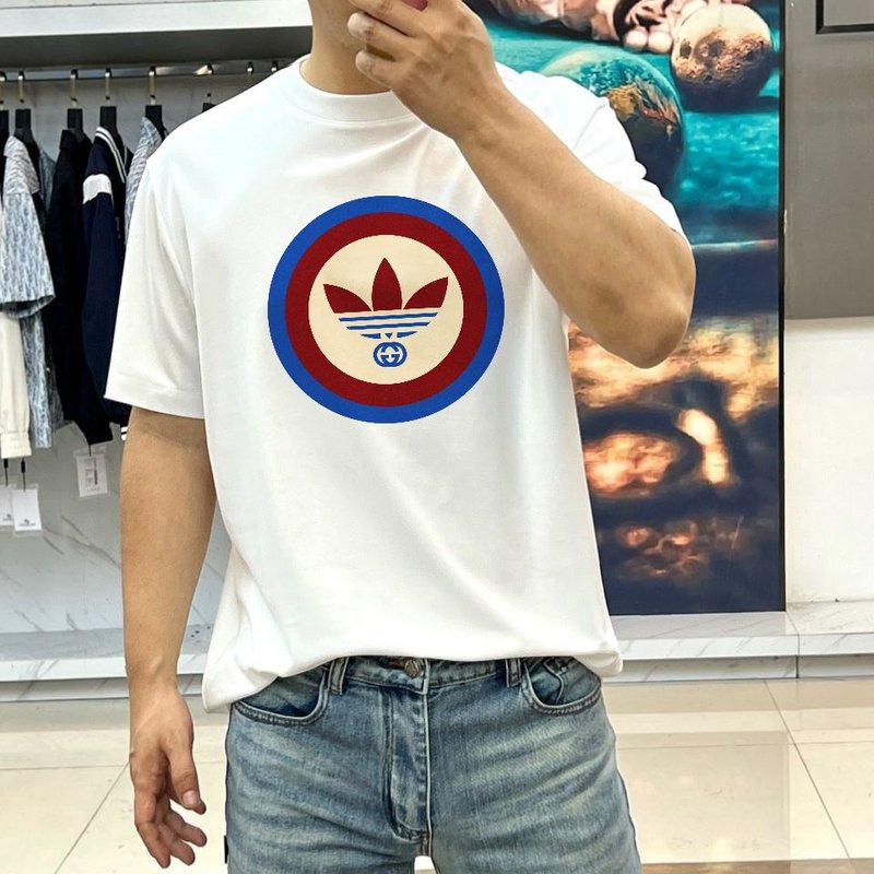구찌 여름 신상 라운드넥 반팔 티셔츠 001-255762