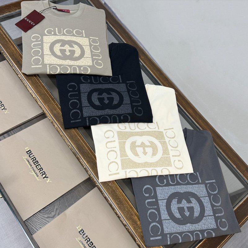 구찌 여름 신상 라운드넥 반팔 티셔츠 001-255802