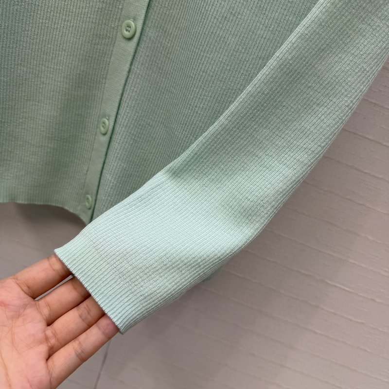 우아한 라운드넥 카디건 자켓 001-256027