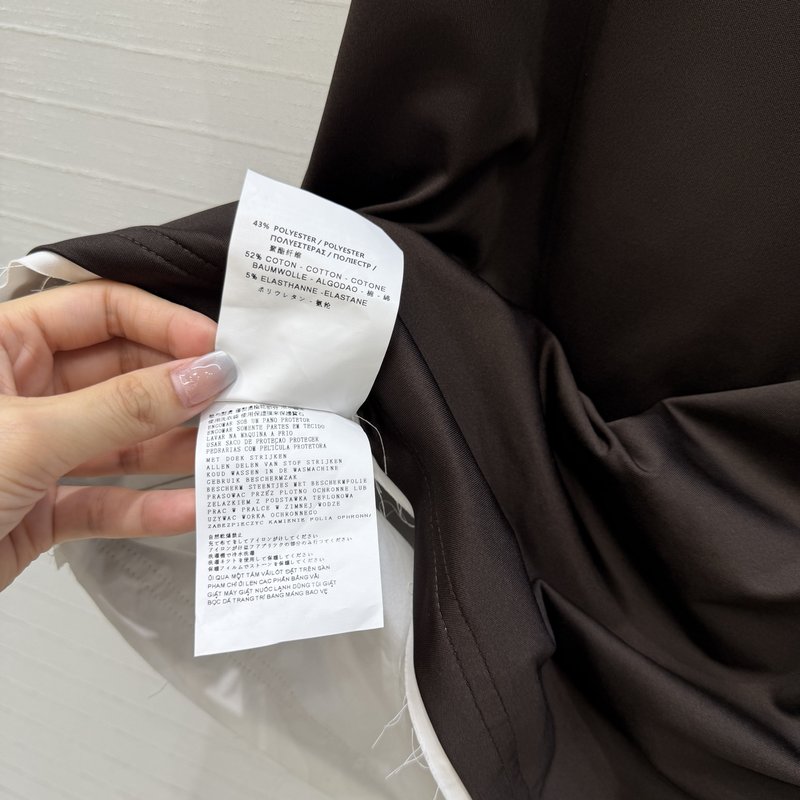 프라다 컬러 블록 폴로 원피스 001-256096