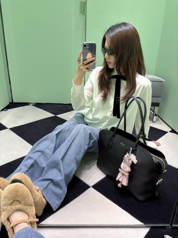 화이트 넥타이 실크 숏 셔츠 001-256132