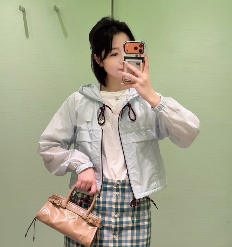 프라다 아이스 통기성 선크롭 후드 001-256162