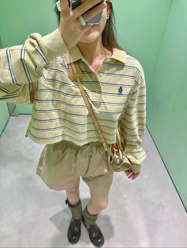 프라다 재생 나일론 로고 포인트 밴딩 쇼츠 001-256166