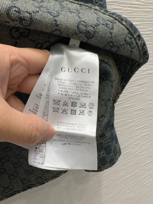 하이핏 데님 셔츠 001-256192