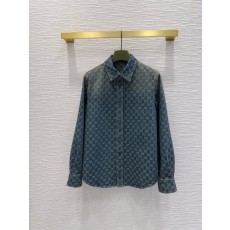 하이핏 데님 셔츠 001-256192