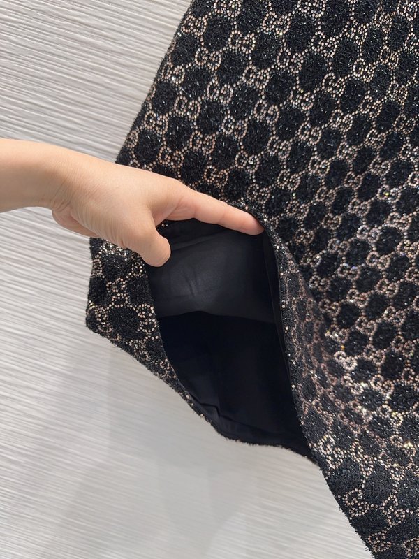 더블 컬러 다이아몬드 스팽글 슬립 드레스 001-256198