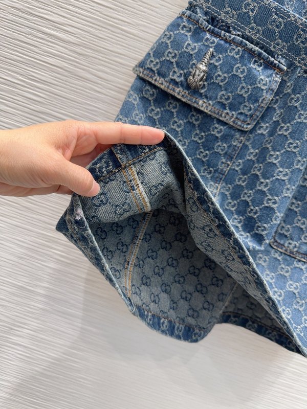 고급 데님 원피스 001-256205