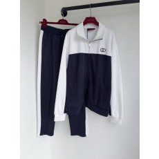 구찌 컬러블록 지퍼 하이넥 후드티 팬츠 세트 001-256241