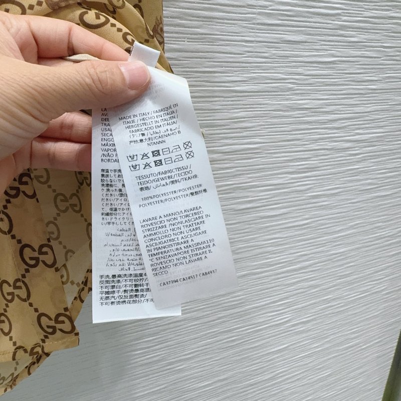 구찌 시스루 셔츠 반바지 세트 001-256265