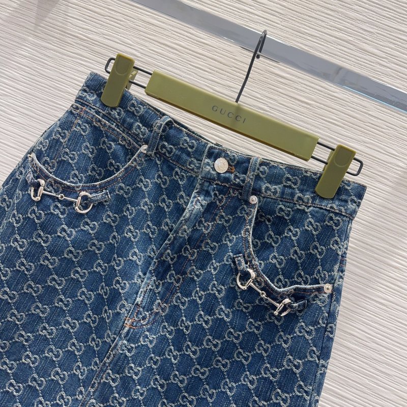 프리미엄 데님 스커트 001-256285