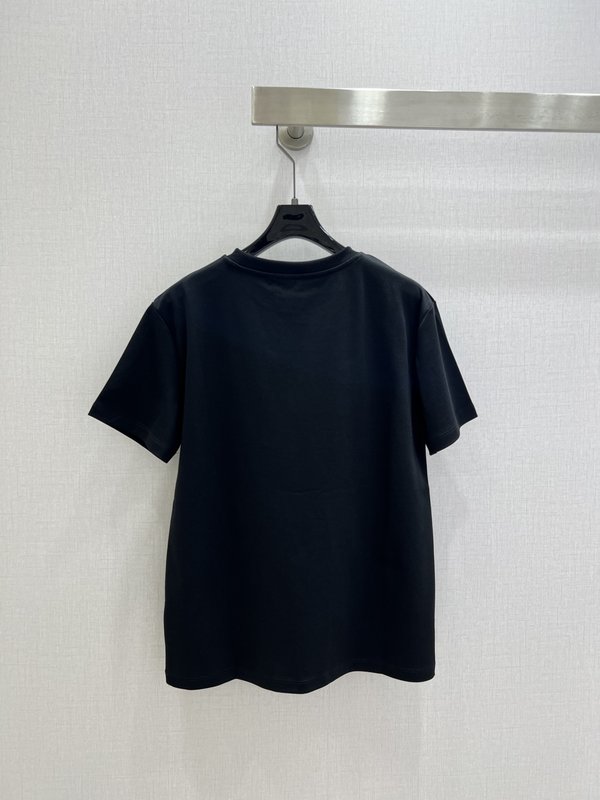 구찌 라운드 프린트 레터 패턴 반팔 티셔츠 001-256315
