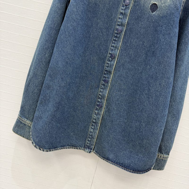 빈티지 데님 셔츠 001-256323