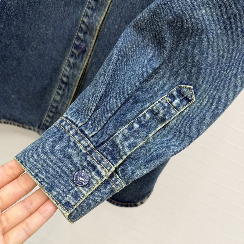 빈티지 데님 셔츠 001-256323