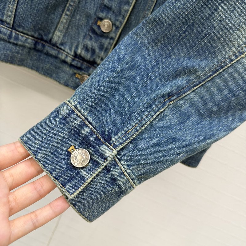 빈티지 데님 자켓 001-256325