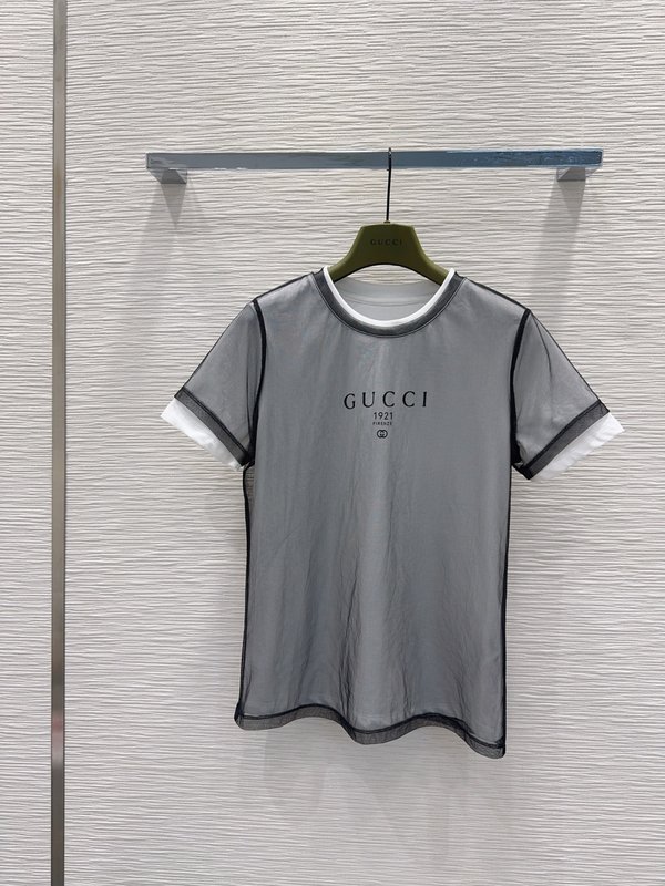 구찌 심플 데일리 반팔 티셔츠 001-256363