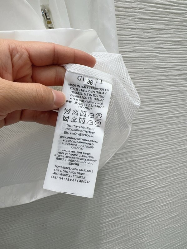 구찌 후드 방수 자카드 자켓 001-256380