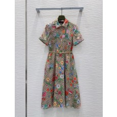 구찌 프린트 원피스 001-256436
