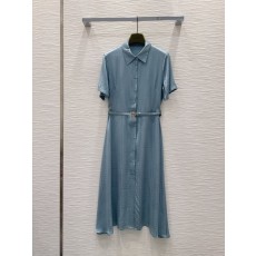 빈티지 실크 드레스 001-256454