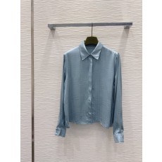 빈티지 실크 소재 고급스러운 상의 001-256456
