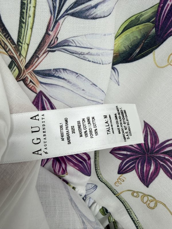 Agua By Agua Bendita 굴꽃 프린트 민소 001-256475
