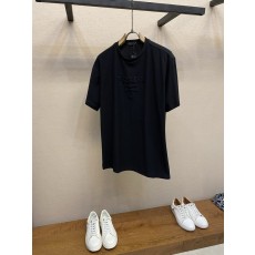 프라다 타월 자수 로고 반팔 티셔츠 001-256491