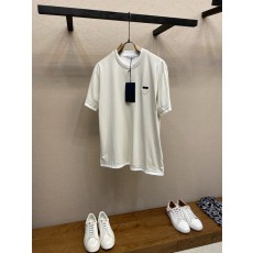 프라다 스플라이스드 레이어드 반팔 티셔츠 001-256529