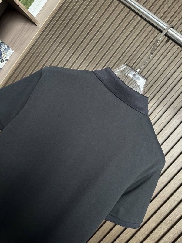 프라다 남성 중주 원료 폴로 셔츠 001-256566