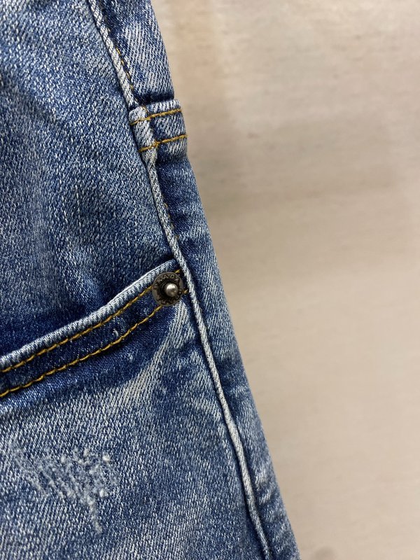 프라다 남성 슬림핏 데님 팬츠 001-256568