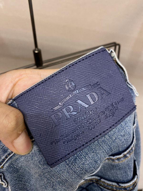 프라다 남성 슬림핏 데님 팬츠 001-256568