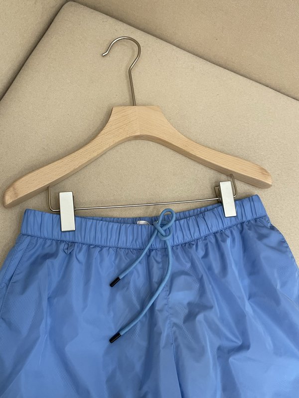프라다 남성 나일론 지퍼 쇼츠 001-256609