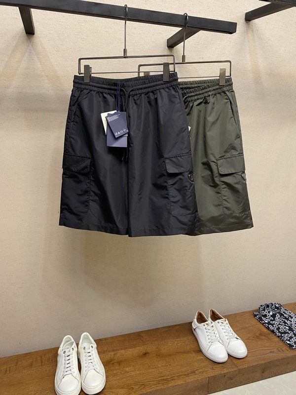 프라다 남성 나일론 카고 쇼츠 001-256647
