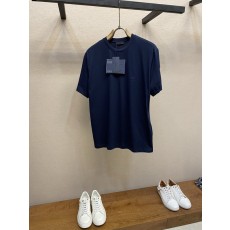 프라다 엠블럼 자수 라운드넥 반팔 티셔츠 001-256699