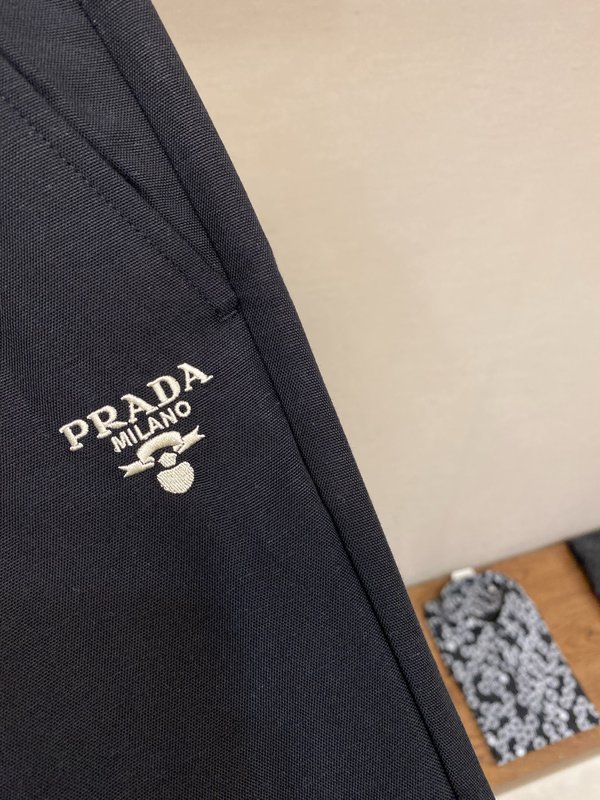 프라다 남성 린넨 캐주얼 팬츠 001-256741