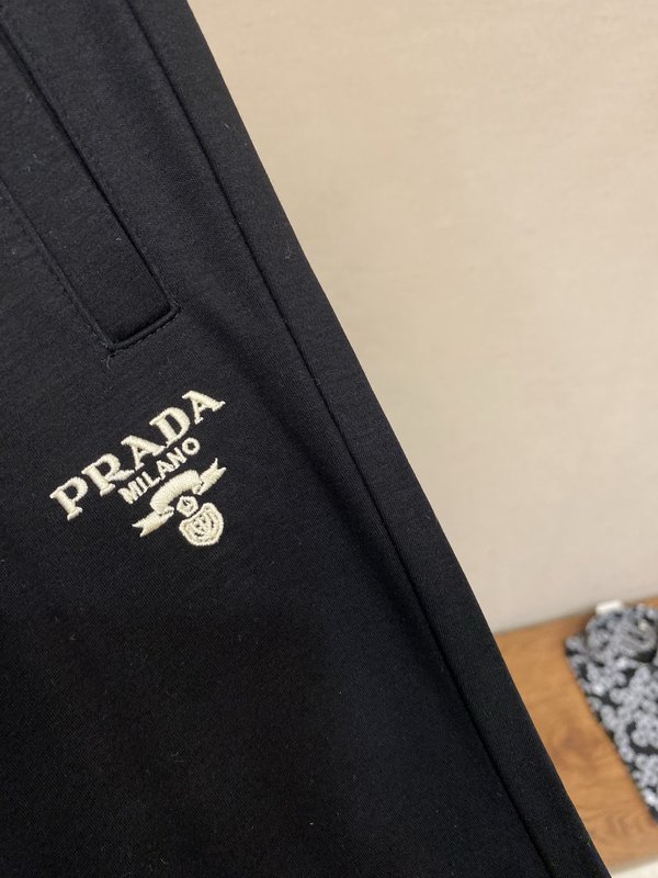 프라다 남성 코튼 캐주얼 팬츠 001-256742