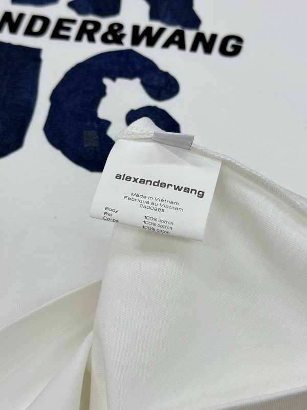 알렉산더왕 HANG 로고 면 티셔츠 001-256746
