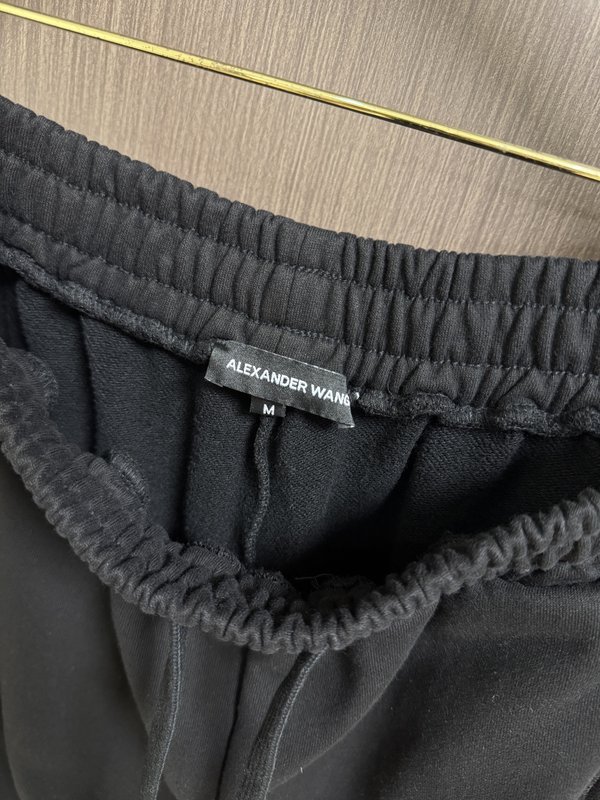 알렉산더왕 더블 스티치 면 후드 티 팬츠 세트 001-256772