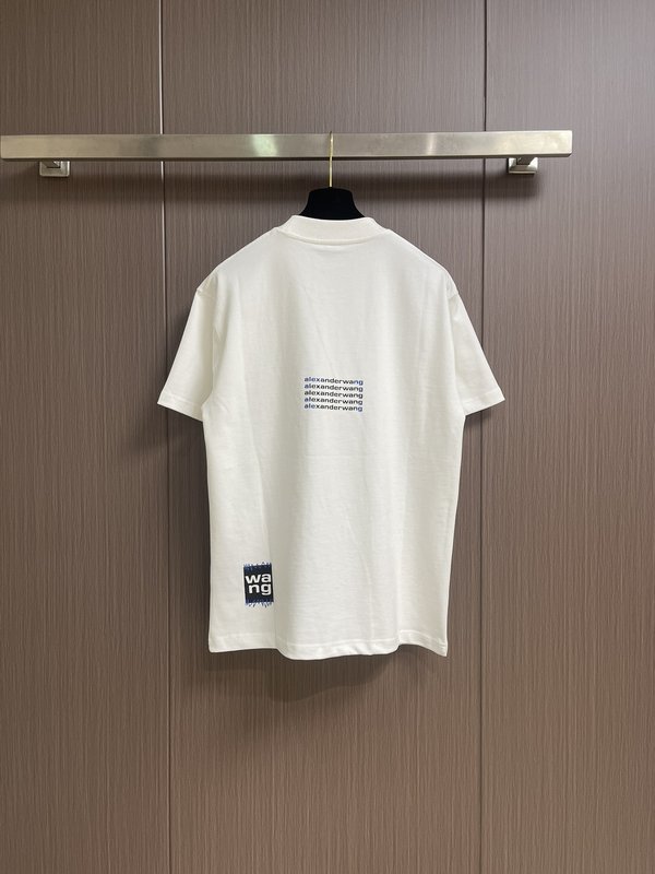 알렉산더왕 입체 프린팅 반팔 티셔츠 001-256810