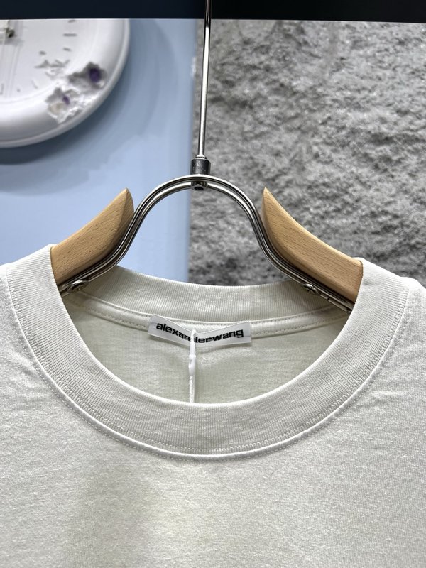알렉산더왕 오버사이즈 레터 프린트 반팔 티셔츠 001-256827